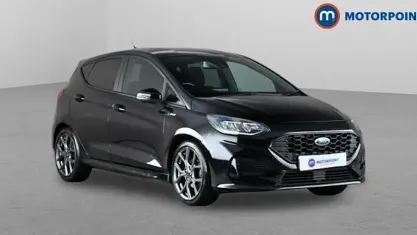 Begagnad Ford Fiesta ST-Line 101 HK (74 kW) 2022 Svart Halvkombi