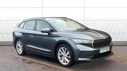 Grey Used 2021 Skoda Enyaq iV Suite SUV | £14,677 (Fair price)