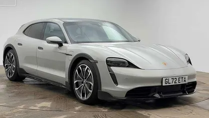 Grey Used 2022 Porsche Taycan Cross Turismo Estate | £62,900 (Fair price)