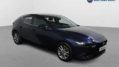 Blue Used 2021 Mazda 3 Hatchback | £14,499 (Fair price)