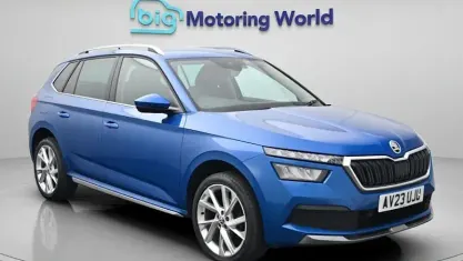 Used Skoda Kamiq SE L Executive 110 HP (80 kW) 2023 Blue SUV