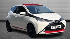 White Used 2018 Toyota Aygo x-press Hatchback | £7,950 (Fair price)