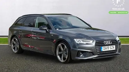 Used Audi A4 Black Edition 190 HP (139 kW) 2019 Grey Estate