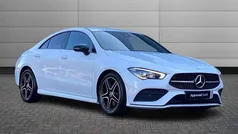 White Used 2023 Mercedes CLA200 AMG Line Premium Coupe | £28,490 (Fair price)