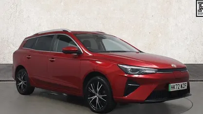 Red Used 2022 MG MG5 EV Trophy Estate | £13,492 (Fair price)