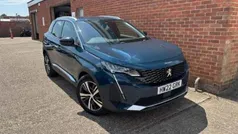 Blue Used 2022 Peugeot 3008 Allure Premium Estate | £18,599 (Fair price)