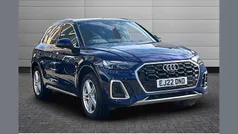 Blue Used 2022 Audi Q5 S-Line SUV | £32,450 (Fair price)