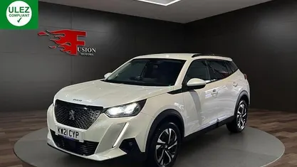 White Used 2021 Peugeot 2008 Allure Premium SUV | £11,800 (Fair price)