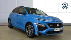 Blue Used 2022 Hyundai Kona N Line SUV | £15,532 (Fair price)