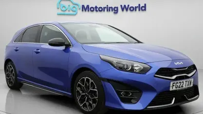 Used Kia Ceed GT-Line 160 HP (117 kW) 2022 Blue Hatchback