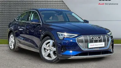 Used Audi e-tron Sportback 300 kW (408 HP) 2022 Blue SUV
