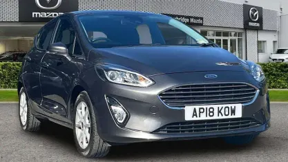 Used Ford Fiesta Zetec 101 HP (74 kW) 2018 Grey Hatchback