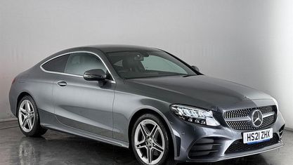 Używany Mercedes C220 AMG line 194 KM (142 kW) 2022 Coupe