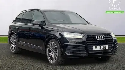 Used Audi Q7 Black Edition 272 HP (200 kW) 2018 Black SUV