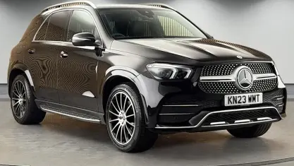 Used Mercedes GLE400 AMG line 330 HP (242 kW) 2022 Obsidian black SUV