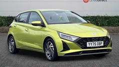 Metallic lucid lime Used 2024 Hyundai i20 Advanced Hatchback | £18,420 (Fair price)