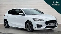 White Used 2019 Ford Focus ST-Line Hatchback | £9,928 (Fair price)