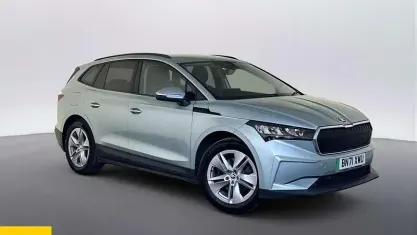 Used Skoda Enyaq iV ecoSuite 131 kW (179 HP) 2021 Silver SUV