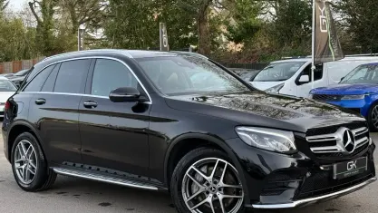 Used Mercedes GLC220 AMG Line Premium 170 HP (125 kW) 2018 Black Estate