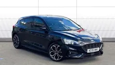 Black Used 2019 Ford Focus ST-Line X Hatchback | £11,815 (Fair price)