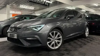 Used Seat Leon FR 125 HP (91 kW) 2018 Grey Hatchback