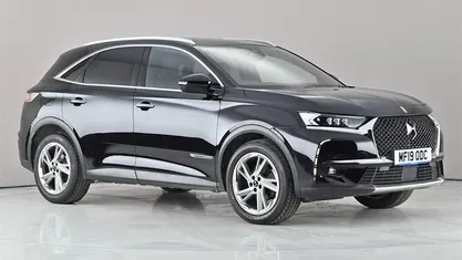 Used DS Automobiles DS7 Crossback Prestige 177 HP (130 kW) 2019 Black SUV