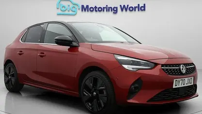 Used Vauxhall Corsa-e Elite 100 kW (136 HP) 2020 Red Hatchback