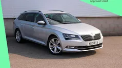 Brilliant silver metallic Used 2019 Skoda Superb SE L Executive Estate | £18,995 (Fair price)