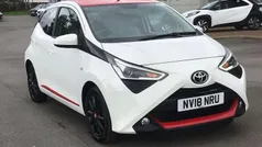 White Used 2018 Toyota Aygo x-press Hatchback | £7,500 (Fair price)