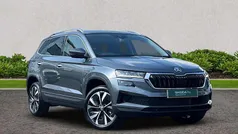 Graphite grey metallic Used 2024 Skoda Karoq SE L SUV | £26,495 (Fair price)