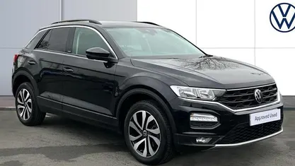Black Used 2021 VW T-Roc Active SUV | £18,153 (Fair price)