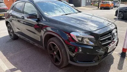 Used Mercedes GLA200 AMG line 136 HP (100 kW) 2016 Black SUV