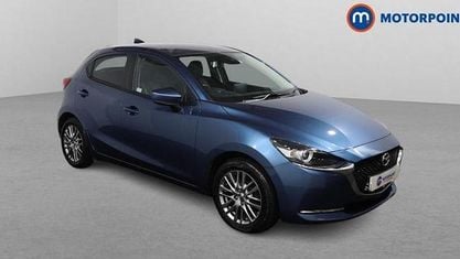 Używany Mazda 2 Inclusive 90 KM (66 kW) 2022 Niebieski Hatchback