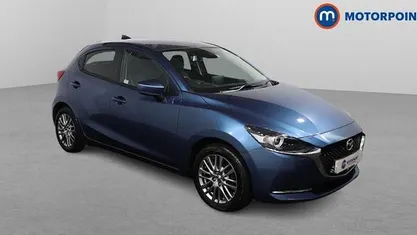 Used Mazda 2 Inclusive 90 HP (66 kW) 2022 Blue Hatchback
