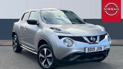 Begagnad Nissan Juke 113 HK (83 kW) 2019 Silver SUV