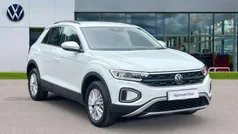White Used 2022 VW T-Roc Life SUV | £17,093 (Fair price)