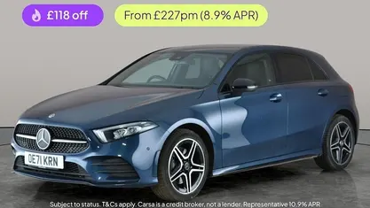 Blue Used 2022 Mercedes A250 Executive Hatchback | £15,362 (Good price)