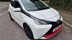 White Used 2017 Toyota Aygo x-press Hatchback | £9,950 (Fair price)