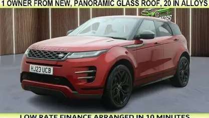 Used Land Rover Range Rover evoque HSE Dynamic 309 HP (227 kW) 2023 Red SUV