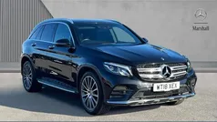 Black Used 2018 Mercedes GLC250 AMG Line Premium SUV | £22,380 (Fair price)