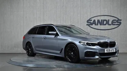 Used BMW 520 M Sport 190 HP (139 kW) 2019 Blue Estate