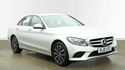 Silver Used 2020 Mercedes C220 SE Sedan | £19,299 (Good price)