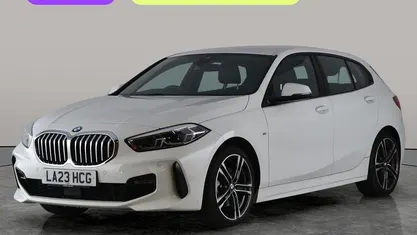 Used BMW 118 M Sport 136 HP (100 kW) 2023 White Hatchback