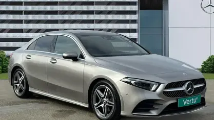 Used Mercedes A200 AMG Line Premium Plus 150 HP (110 kW) 2020 Silver Sedan