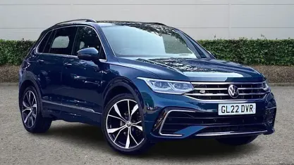 Used VW Tiguan R-line 150 HP (110 kW) 2022 Blue SUV