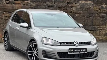 Used VW Golf VII GTD 184 HP (135 kW) 2014 Silver Hatchback