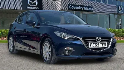 Used Mazda 3 120 HP (88 kW) 2016 Blue Hatchback