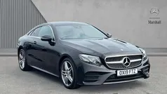 Black Used 2019 Mercedes E220 AMG line Coupe | £18,604 (Fair price)