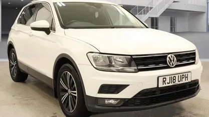 Used VW Tiguan SE 125 HP (91 kW) 2018 White SUV