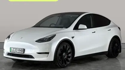 Used Tesla Model Y Performance 392 kW (534 HP) 2023 White SUV